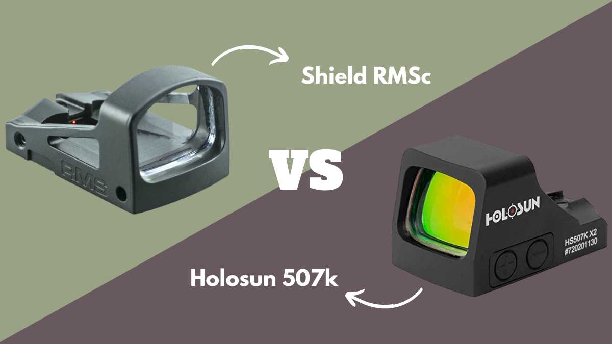 Shield RMSc vs Holosun 507K Which Optic Is Better?