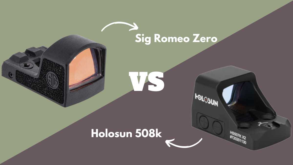 Sig Romeo Zero vs Holosun 507k